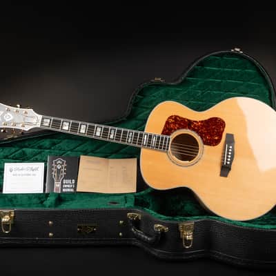 2023 Guild USA F-55E Maple - Natural | All Solid USA Jumbo Acoustic Guitar L.R. Baggs Anthem Pickup Arched Back | CoA OHSC image 2