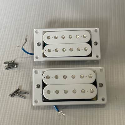 Epiphone Kramer Pacer Classic Series Guitar Alnico V White Humbucker Pickup Set image 1