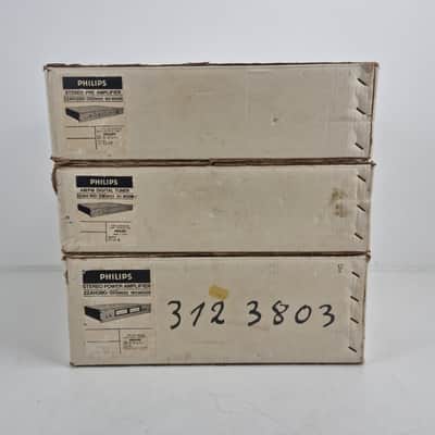 Philips (Black Tulip) 22AH380 Stereo Amp- 22AH180 Tuner-22AH280 Pre Amp- In Box image 3
