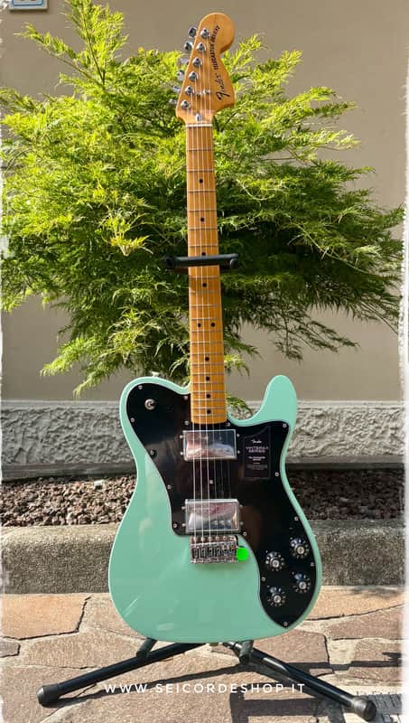 Fender Vintera II '70s Telecaster Deluxe with Tremolo, Maple Fretboard 2023 - 2026 - Surf Green image 1
