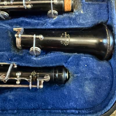 La Margue brand wood Oboe with case. Made in France image 4