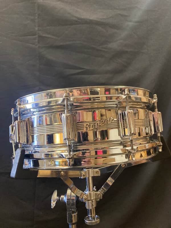 Rogers - 5x14" Dyna-Sonic Snare Drum 1968-1971 - Chrome Over Brass image 1