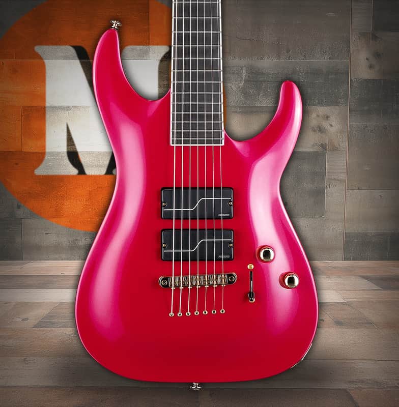 LTD SC-607 Baritone - Magenta Metallic w/ Case (LSC607BMG)