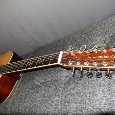 MIJ - MORRIS B60 1978 - TERRIFIC - MARTIN D41 STYLE - 12 STRING ACOUSTIC GUITAR image 6