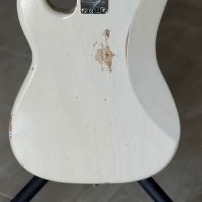 Fender Custom Shop '59 Precision Bass 2025 - Relic Aged White Blonde image 2