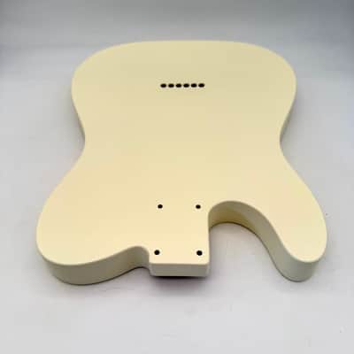 HooDoo Telecaster Body Alder Nitro Vintage White Light htb6479 image 7