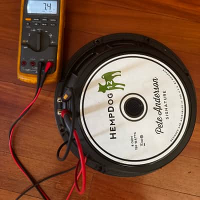 Eminence Hempdog 12 12" Pete Anderson Guitar Speaker, 150 Watts at 8 Ohms image 4