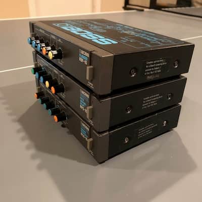 Boss RBF-10, RPS-10, RCE-10 Micro Rack Effects Package 80s imagen 3