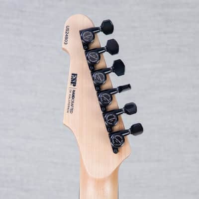 ESP USA M-II HT Electric Guitar - Alien Blood Splater - #US24803 image 7