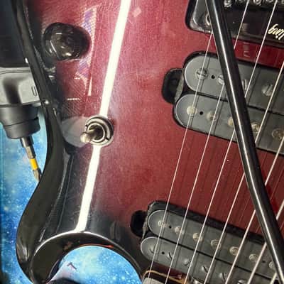Sterling JP70-RPB John Petrucci Signature 7-String 2010s - Pearl Red Burst image 10