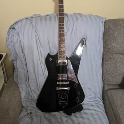 Washburn Ps500 Paul Stanley Signature  1998 Black Chrome image 2