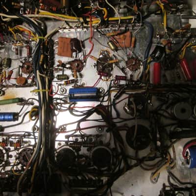 FISHER x100c 1964 stereo tube amp amplifier vintage phono image 10