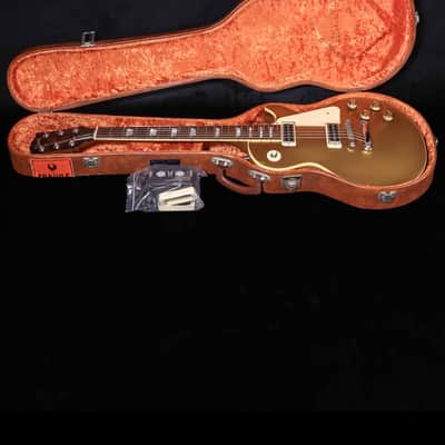 Vintage 1974 Gibson Les Paul Deluxe 1974 - Goldtop with P90s and Original Mini Humbuckers image 17