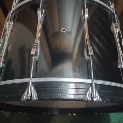 Ludwig 14x24 Bass Drum 1970's - Black image 2
