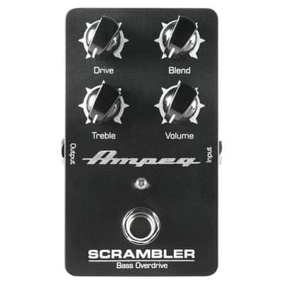 Ampeg Scrambler Bass Guitar Overdrive Effects Pedal image 1