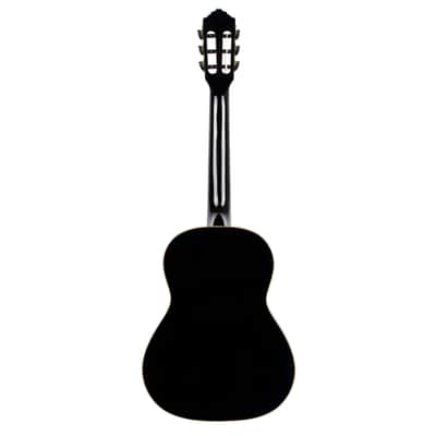 Ortega R221BK-3/4 Family Series Spruce Top Mahogany Neck 3/4-Size Nylon 6-String Classical Acoustic Guitar w/Gig Bag image 5