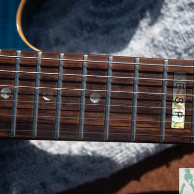 Late 90's ESP Horizon Custom Classic - Neck Through - See Through Blue w a KILLER AAA Flamed Maple Top - Made In Japan - Pro Set Up w Perfect Frets/Action/Intonation! image 17