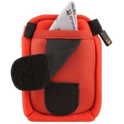 Protec Trumpet 3 Piece Neoprene Mouthpiece Pouch-Red image 3
