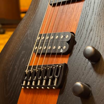 Schecter Rob Scallon Signature C-7 Multiscale 2022 - Present Satin Dark Roast image 6