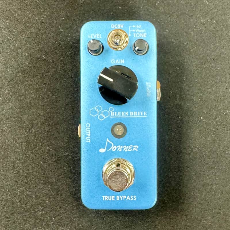 Used Donner Blues Drive Pedal TFW3149 image 1