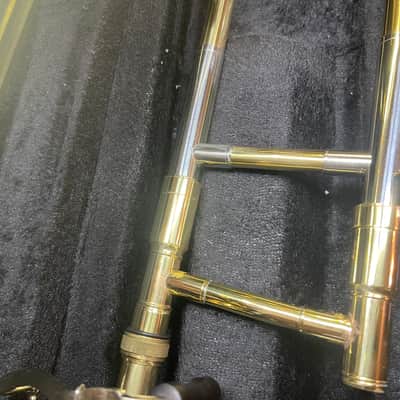 F attachment rotary trigger trombone 2022 - Gold image 3