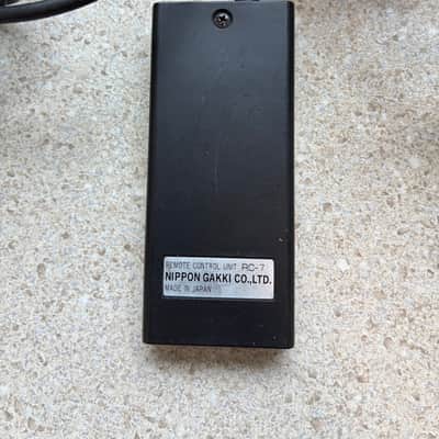Yamaha RC-7 Remote Control for REV 7 REV 5 & SPX 90 image 4