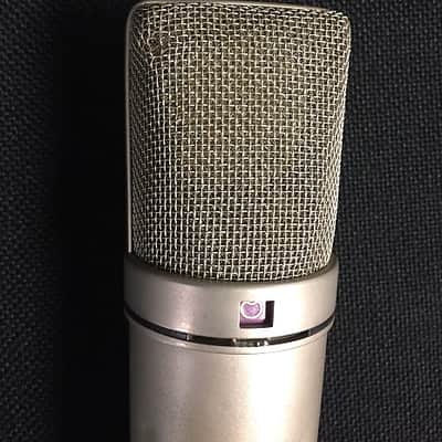 Neumann U 87 Large Diaphragm Multipattern Condenser Microphone 1967 - 1985 Nickel image 7