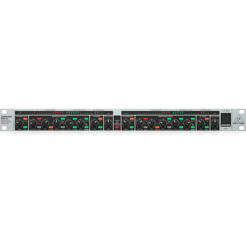 Behringer MDX2600V2 Composer Pro XL - Reference-Class 2-Channel Expander/Gate/Compressor/Peak Limiter - B-Stock image 1
