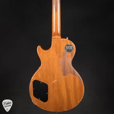 2021 - Gibson Custom Shop Made 2 Measure Murphy Lab '59 Les Paul Standard Murphy Painted Ultra Heavy Aged Orange Lemon Fade image 5