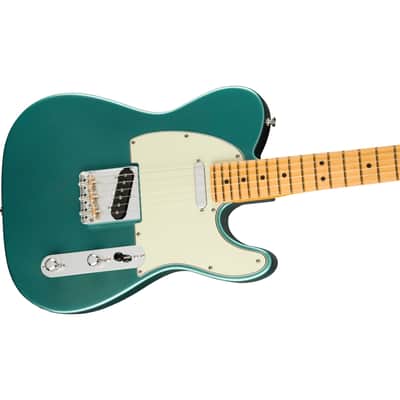 Fender American Professional Classic Telecaster MN Faded Sherwood Green Metallic - Electric Guitar image 4