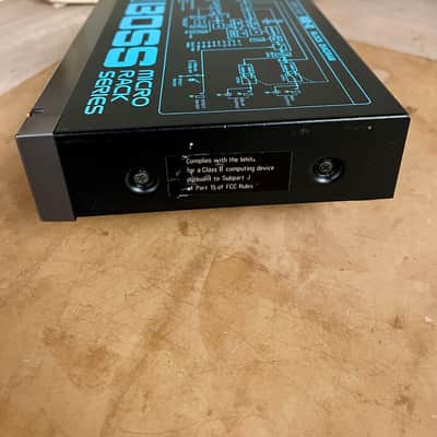 Boss RDD-10 Micro Rack Series Digital Delay 1985 - 1991 - Black image 10