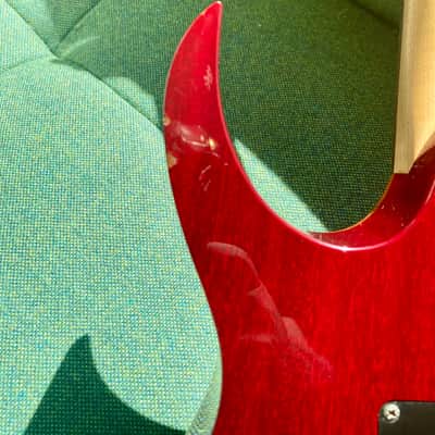 Ibanez Prestige RG2020X - Trans Red 2001 - Transparent Red image 7