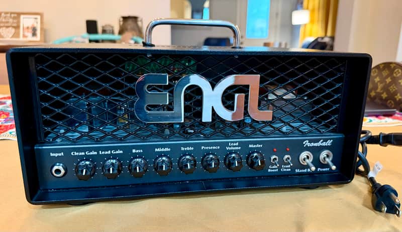 Engl Ironball Type E606 2-Channel 20-Watt Lunchbox Guitar Amp Head 2010s - Black image 1