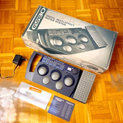 Super cool DOD GS30 (USA, 1999) Vintage Digital Multi-Effect Guitar System Effects Processor! With original box and original documents! image 6