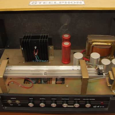 Steelphon GA 810 amp head from 1970's rare image 4