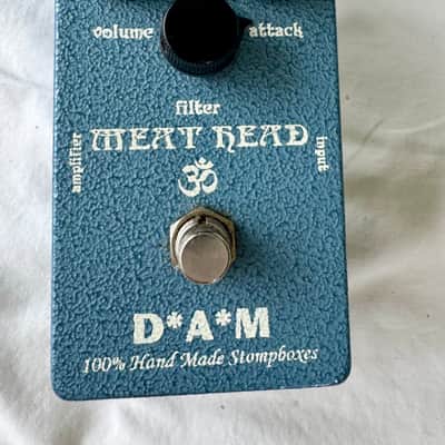 D*A*M* Differential Audio Manifestationz  Meathead fuzz, extremely rare serial #009, hand-built in 2007 by Differential Audio Manifestationz (DAM) image 7