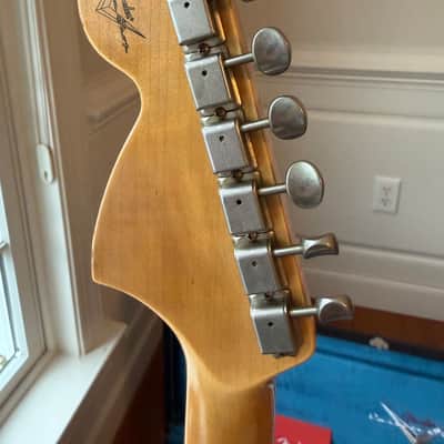 2026 Fender Custom Shop Stratocaster Pro W25 Relic - Aged Lake Placid Blue image 9