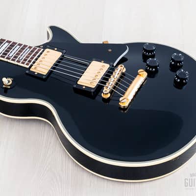 1995 Orville Les Paul Custom Black Beauty LPC-75 Ebony Gibson-Licensed, Japan Terada image 9