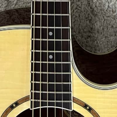 Washburn EA9F Festival Series Acoustic Electric Guitar w/Hardshell Case-Natural image 5
