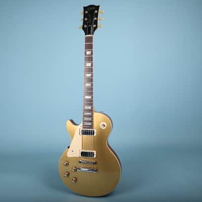 1976 Gibson Goldtop Left Handed Les Paul Deluxe Lefty Electric Guitar image 2