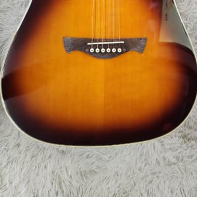 Tagima Canada Series Vancouver acoustic-electric guitar with hardshell case image 2