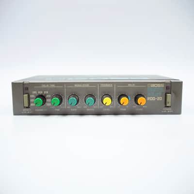 Boss RDD-20 Digitel Delay With Original Box Power Supply Made in Japan Guitar Effect Micro Rack image 4