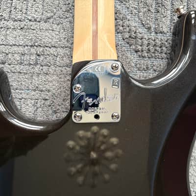 Fender American Deluxe Fat Stratocaster HSS with Rosewood Fretboard 2008 - Montego Black image 4