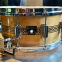 Tama AW-456 50th Limited Mastercraft Artwood Reissue 14x6.5" Snare Drum 2024 - Present - Birch with Center Wood Inlay