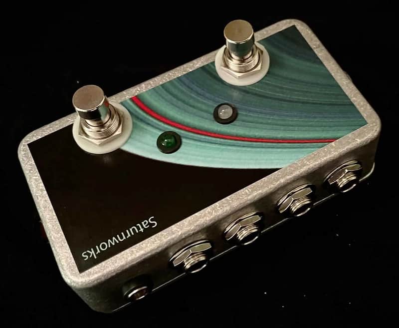 Saturnworks 2-Channel / Stereo Latching Kill Switch with Neutrik Jacks - Handcrafted in California image 1