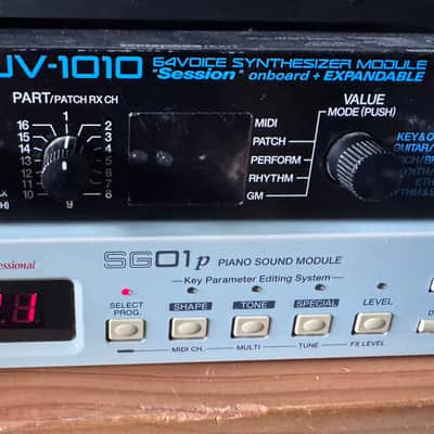 Vintage 90's Akai SG01p Piano Sound Module - Desktop Half Rack