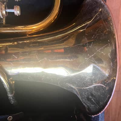 Conn 19I Euphonium – 1950s Vintage USA – Upright Bell image 6