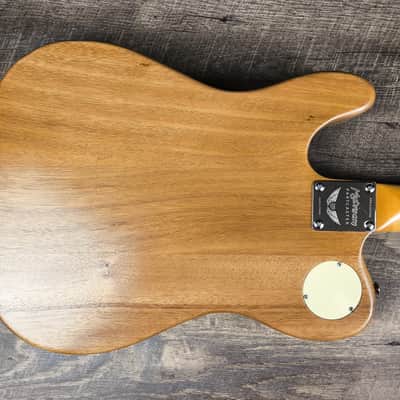 MyDream Partcaster Custom Built - Relic Black Thinline Gibson Scale Lollar Freeway image 3