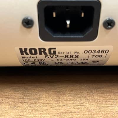 Korg SV2S 88 Stage Piano With Speakers; Serial No: 3460 | Second Hand image 12