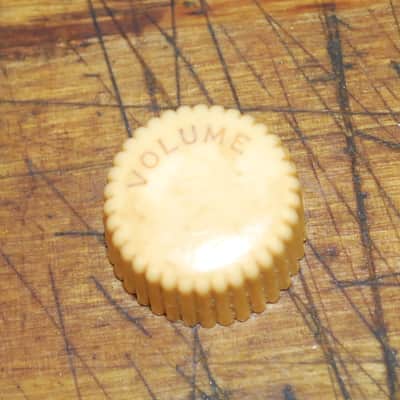 1959 Vintage Harmony Kay Silvertone Truetone Old Kraftsman Airline Cupcake Elec Guitar Knob image 6
